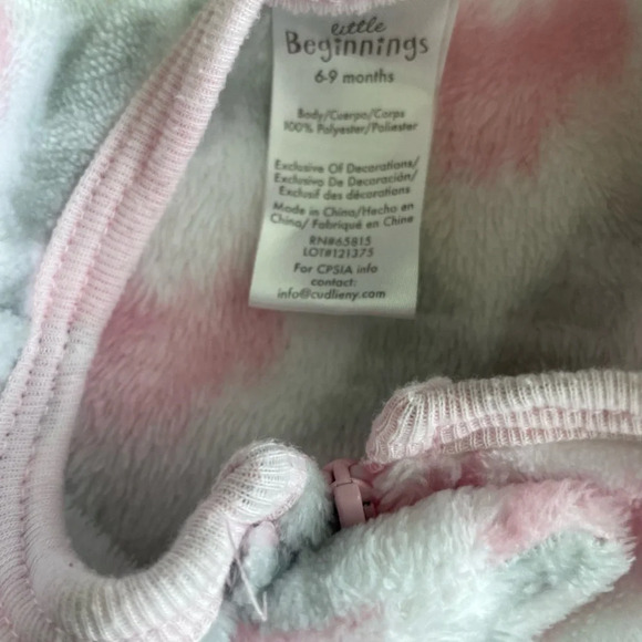 Old Navy Carter’s First Impression Warm Onesie Pajamas Size 6-12 months - Picture 7 of 9